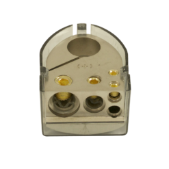 Morsetto positivo per batteria PBTP.1   1x 0 awg - 1x 4 awg - 2x 8 awg