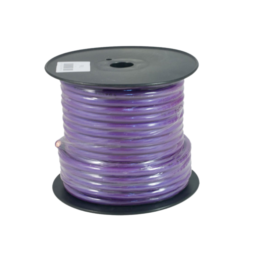 Cavo Alimentazione 4 awg  21 mm  - PWP4.2 - Negativo - Puro Rame OFC  - Bobina 30 metri