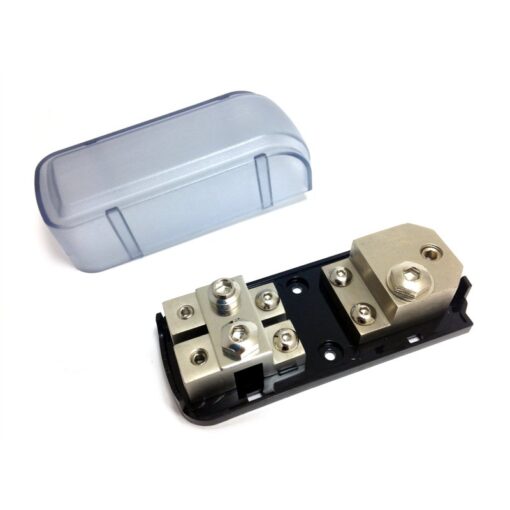 PWD04.1 - Portafusibile anl - mini anl - in 1x 0 awg out 2x 4 awg (fusibile 150 ah) - immagine 2