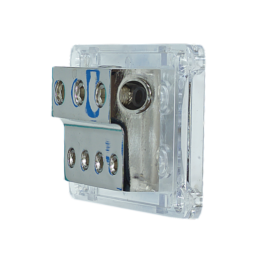 Distributore di  Massa - Alimentazione PWD00.1 -  1 x 0 awg + 2 x 2 awg + 4 x 4 awg - immagine 3