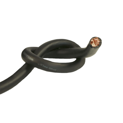 PWN00.1  Cavo Alimentazione 00 awg  oversize 53 mm - Negativo - Rame Puro OFC  - Bobina 15 metri - immagine 2