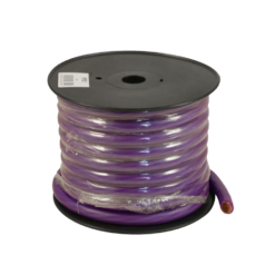 Cavo Alimentazione  rame ofc 00 awg PWP00.1 53 mm. oversize  - Positivo -  Bobina 15 m