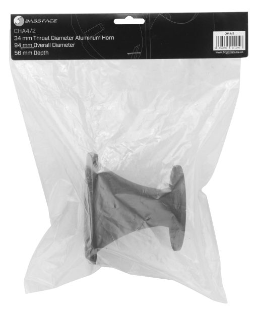 Tromba in Alluminio Per Driver - CHA4/4  flangia per driver 1" - Horn driver 1" - immagine 2