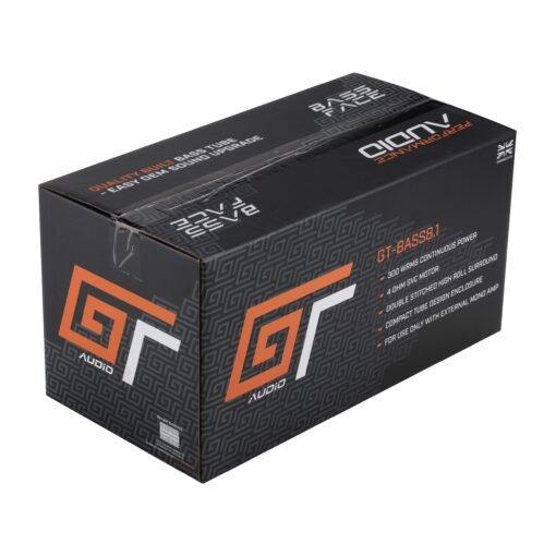 GT Audio GT-BASS8.1 10" Subwoofer a Tubo 20cm 4Ohm  300w RMS - immagine 7