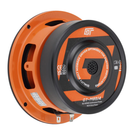 GT Audio GT-MB5/4  - Woofer  13cm 4Ohm 80w RMS Component Midbass Speaker - immagine 7