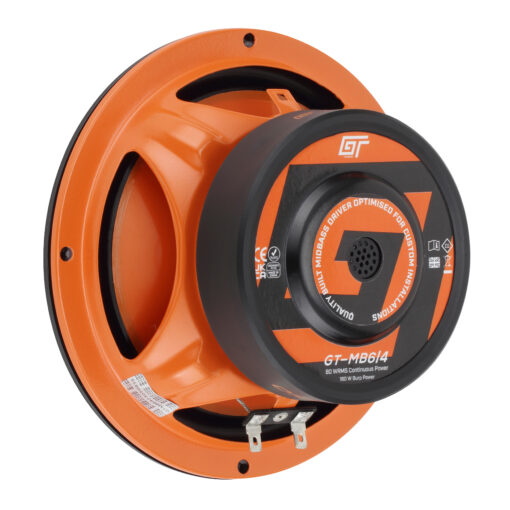 GT Audio GT-MB6/4  - Woofer  16,5cm 4Ohm 80w RMS Component Midbass Speaker - immagine 7