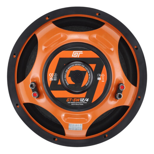 GT Audio GT-SW12/4 12'' 30cm 2x4Ohm DVC Subwoofer 200w RMS - immagine 4