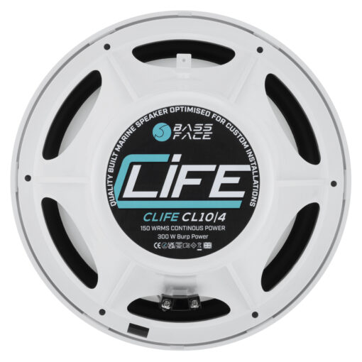 CLife CL10/4 - 10" 25cm 4Ohm 150w RMS Marine Grade Waterproof Subwoofer - immagine 5