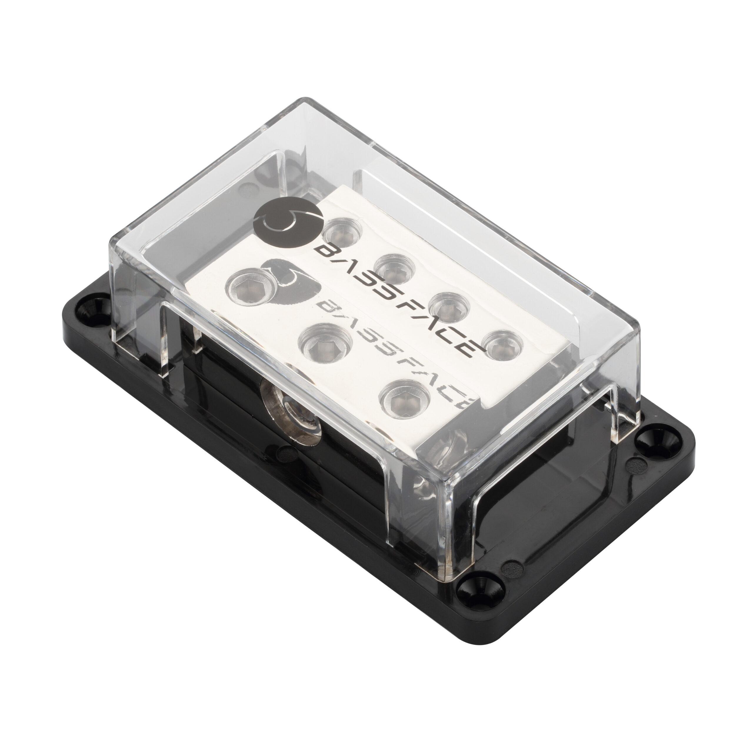 Bass Face DIS3/4 – Blocco di distribuzione car audio 3 IN / 4 OUT