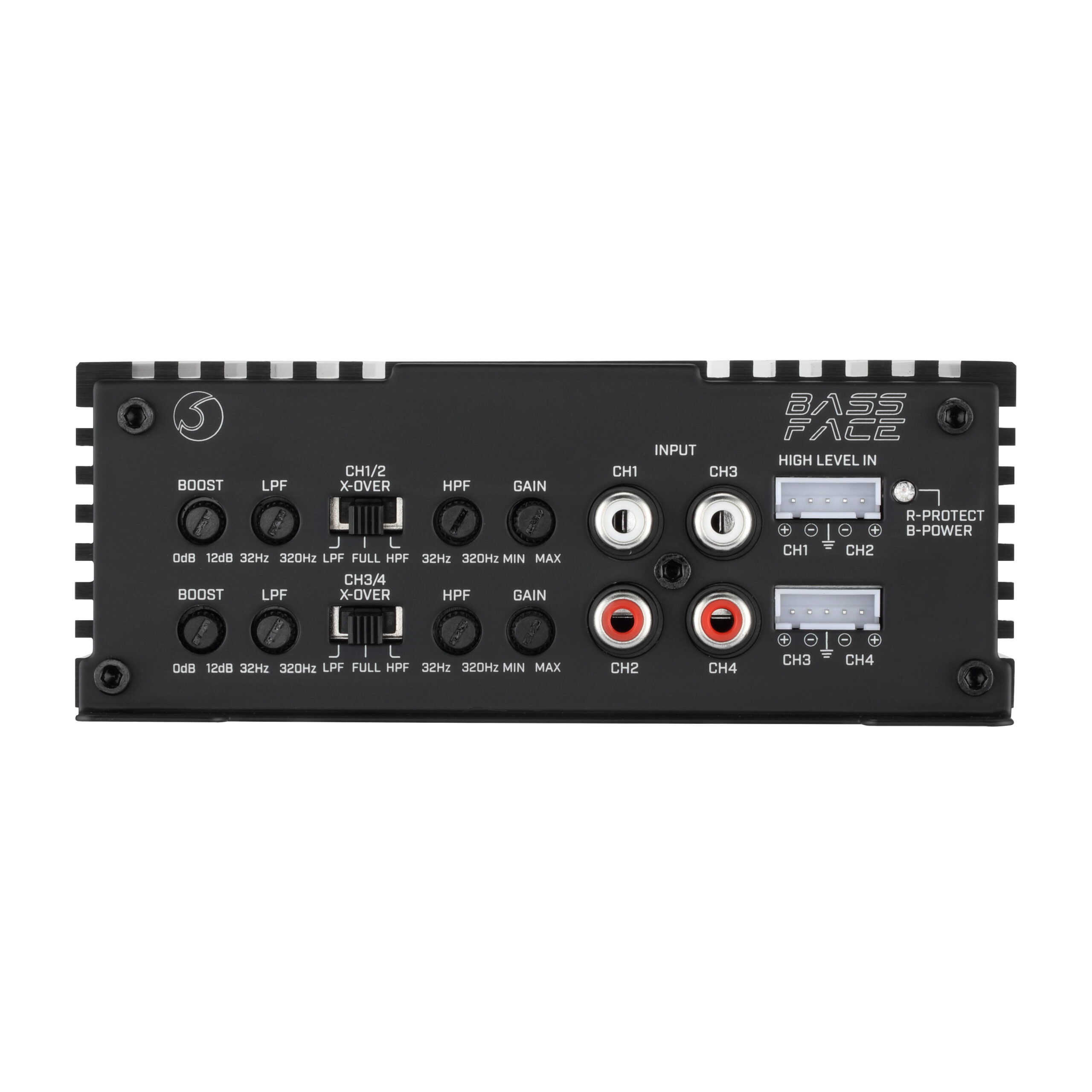 Amplificatore 4 Canali Bassface Indy60/X4D crossover